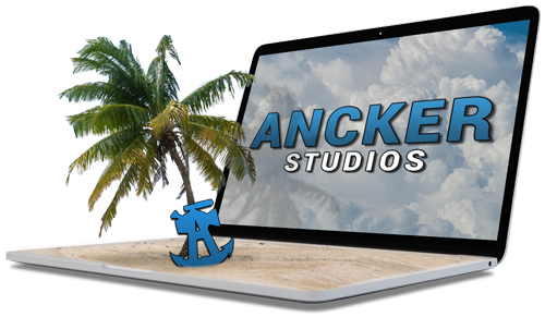 Ancker Studios Logo Palme